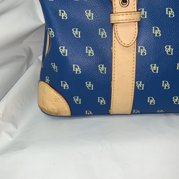 DOONEY and Bourke Signature Blue Satchel - Picture 7 of 16